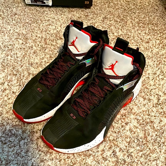 Nike Shoes | Air Jordan 35 Bred Size 11 Mens (Worn Twice!!!) | Color: Black/Red | Size: 11 | Pm-83598182's Closet